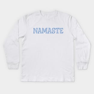 Namaste Yoga Kids Long Sleeve T-Shirt